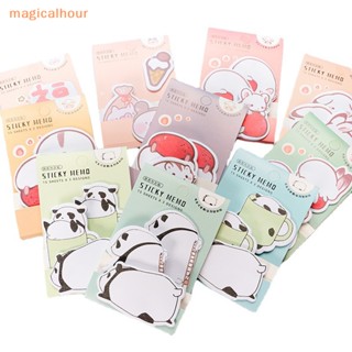 Magicalhour^^ ใหม่ แผ่นสติกเกอร์ ลายสุนัขจิ้งจอก กระต่าย สุนัขจิ้งจอกน่ารัก 3 ชั้น สําหรับตกแต่งสํานักงาน 1 ชุด