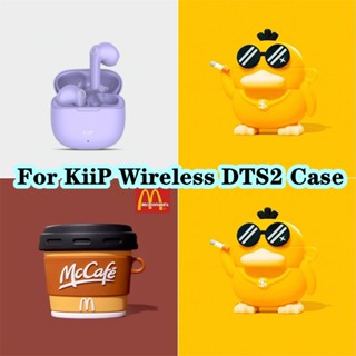 【Trend Front】เคสหูฟัง แบบนิ่ม ลายการ์ตูน สําหรับ KiiP Wireless DTS2 DTS2