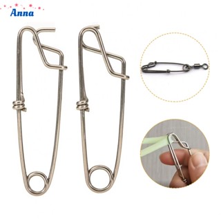 【Anna】Fishing Snap Swivels Fishing Accessory Portale Replacement Stainless Steel