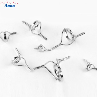 【Anna】Fishing Rod Guides Line Repair Stainless Steel Wear-resistant Ceramic Ring