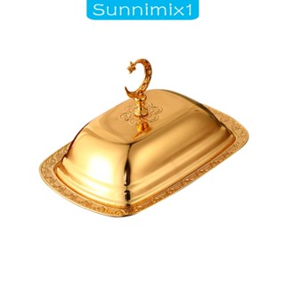 [Sunnimix1] ถาดเสิร์ฟเนยอาหาร แบบร่วมสมัย สําหรับตู้เย็น ตั้งโต๊ะ