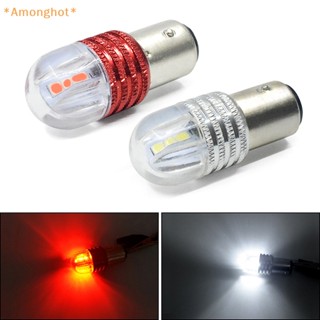 Amonghot&gt; หลอดไฟเลี้ยวรถยนต์ LED 1156 1157 BAY15D 6SMD 1 ชิ้น