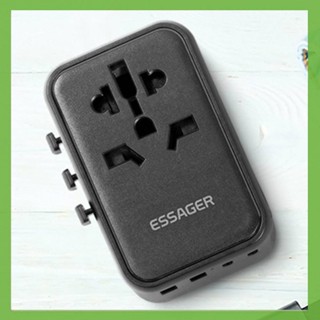 Essager ที่ชาร์จเร็ว 65W US EU UK ปลั๊กออสเตรเลีย ชาร์จ USB ได้เต็มที่