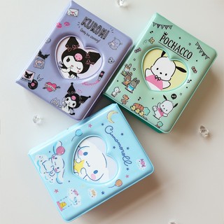 SANRIO อัลบั้มโพลารอยด์ PVC ลายการ์ตูนอนิเมะ Kuromi Melody ขนาดเล็ก 3 นิ้ว สไตล์เกาหลี