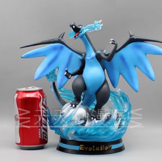 ส่งฟรี พร้อมส่ง โมเดลฟิกเกอร์ โปเกม่อน EGG พลิกแม่พิมพ์ mega Charizard Charizard X Super Charizard ของขวัญ สําหรับตกแต่ง