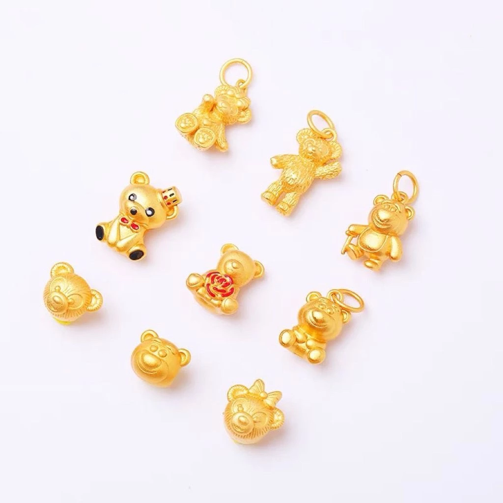 สร้อยข้อมือ สร้อยคอ ลูกปัด Duffy Bear Shirley Rose ลายการ์ตูนชุบทอง thumbnail 3