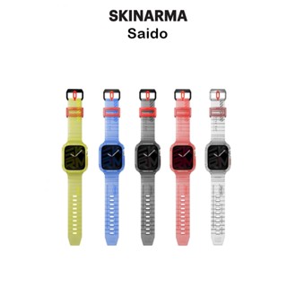 Skinarma Saido เคสและสายนาฬิกาเกรดพรีเมี่ยมจากญี่ปุ่น สำหรับ Watch Series 7/8 42/44/45mm. (ของแท้100%)