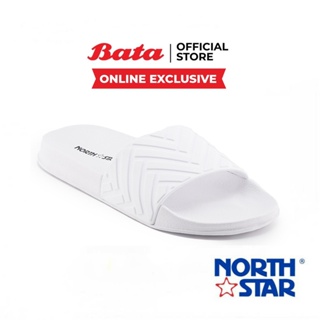 (Online Exclutive)  Bata บาจา North Star รองเท้าแตะแบบสวม รองเท้าลำลอง สวมใส่ง่าย น้ำหนักเบา สำหรับผู้หญิง รุ่น EDEL สีขาว รหัส 5611523 สีชมพู 5615523