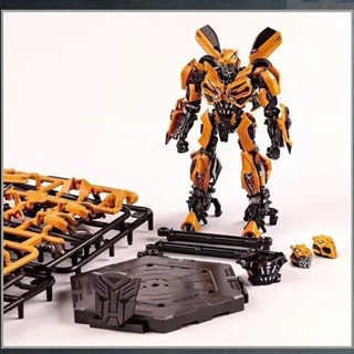 สินค้าใหม่ ของแท้ โมเดลทรัมเปเตอร์ รูปผึ้ง Transformers 5 Bumblebee ขยับได้