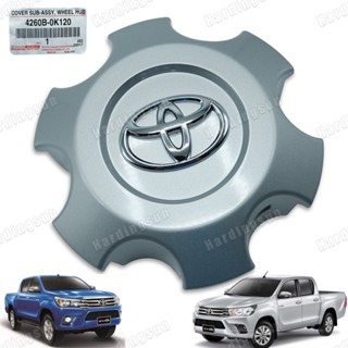 ฝาครอบดุมล้อรถยนต์ สีเงิน คุณภาพดี สําหรับ Toyota Hilux Revo 2015-2019 4 ชิ้น