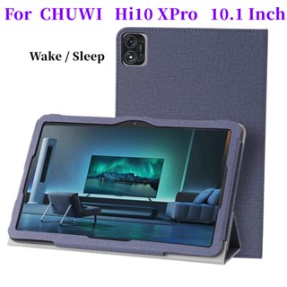 เคสหนังเทียม พร้อมขาตั้ง สําหรับ Chuwi hi10 xpro 10.1 นิ้ว Chuwi hi10 xpro