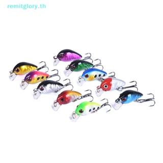 Remitglory เหยื่อตกปลาเหล็กคาร์บอน ขนาดเล็ก 3 ซม. 1.6 กรัม 10 ชิ้น
   Th