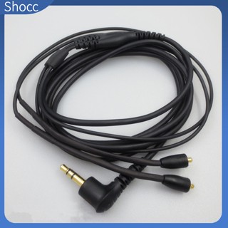 Shocc สายเคเบิลหูฟัง ยาว 1.6 เมตร สําหรับ Shure Se215 Se535 Se315 Se425 Se846 Ue900