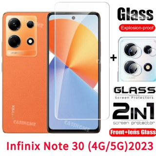 ฟิล์มกระจกนิรภัยกันรอยหน้าจอ เลนส์กล้อง ด้านหลัง สําหรับ Infinix NOTE 30 2023 NOTE 30 5G Note30 Pro VIP 2023 4G 5G