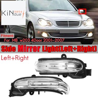 ไฟเลี้ยวติดกระจกมองหลัง ด้านซ้าย และขวา สําหรับ Mercedes-Benz W203 C-Class C280 C320 C350 01-07