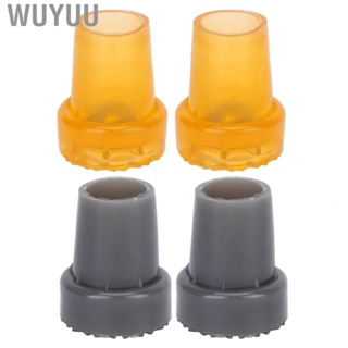 Wuyuu Crutch Feet Pads Wear Resistant Covers for Canes Outdoor Indoor