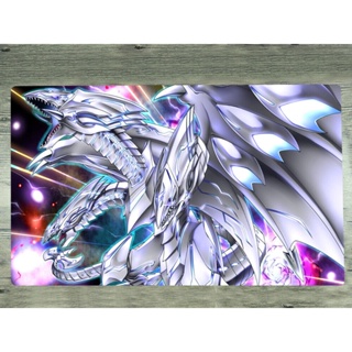 Yugioh Playmat Yu-Gi-Oh! Ccg TCG Mat Neo Blue-eyes Ultimate Dragon Card แผ่นรองเมาส์เล่นเกม