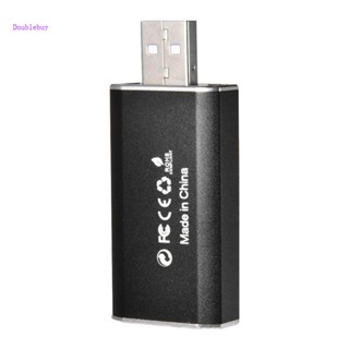 Doublebuy การ์ดจับภาพวิดีโอ USB2 0 Grabber สําหรับเกม DVD Camcorde