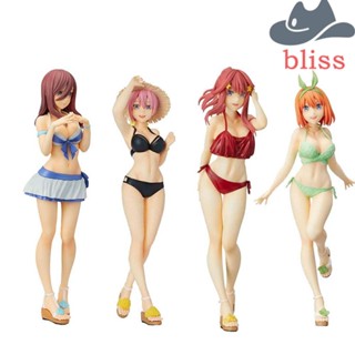 BLISS ฟิกเกอร์ รูปปั้น Nakano Miku ขนาด 20 ซม. สําหรับตกแต่งโต๊ะทํางาน