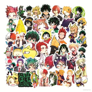 สติกเกอร์ ลายอนิเมะ My Hero Academia กันน้ํา คละแบบ DIY สําหรับติดตกแต่งกระเป๋าเดินทาง แล็ปท็อป แก้วกราฟฟิติ