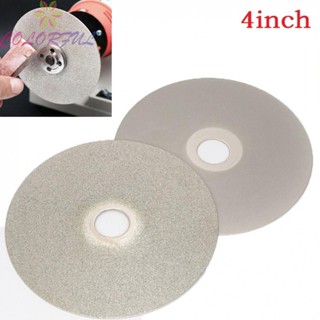 【COLORFUL】Grinding Wheel 80# Diamond Coated Double-sided Grinding Disc Master Lap 100mm