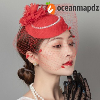 OCEANMAPDZ กิ๊บติดผมคริสตัล รูปกรงนก หรูหรา สําหรับเจ้าสาว