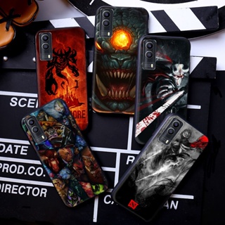 เคสโทรศัพท์มือถือแบบนิ่ม ลาย Shadow Fiend Dota 2 C180 สําหรับ Vivo V5 Y67 V5s V5 Lite Y66 Y75 V7 Plus Y79 V9 Y85 Y89 V11 V15 Pro V19