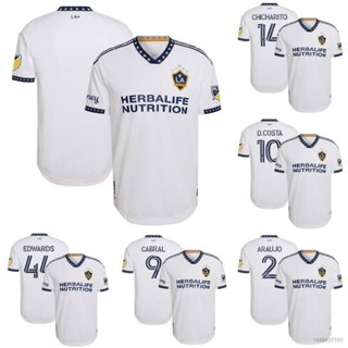 เสื้อกีฬาแขนสั้น ลายทีมชาติฟุตบอล NP2 2022-2023 LA Galaxy Edwards Araujo Cabral Costa Chicharito สําหรับผู้ชาย และผู้หญิง PN2