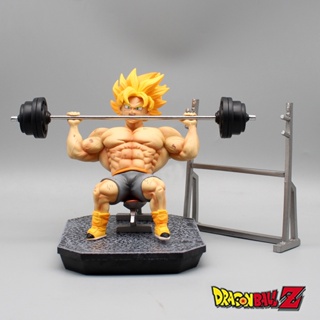 โมเดลฟิกเกอร์ Pvc รูปปั้นดราก้อนบอล Son Goku Super Saiyan Gk ขนาด 15 ซม. ของเล่นสะสม ของขวัญ สําหรับเก็บสะสม