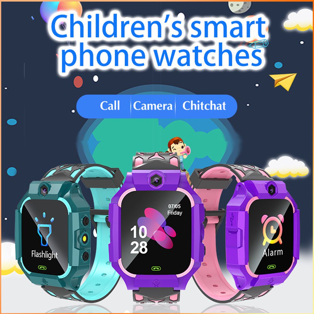 2g Children's Lbs Locator Smart Watch Sos Phone Smartwatch For Kids นาฬิกากันน้ำ -FE