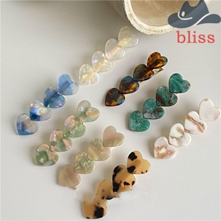 BLISS กิ๊บติดผม รูปปากเป็ดน่ารัก หรูหรา สีสันสดใส สไตล์เกาหลี