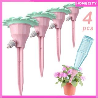 [พร้อม] อุปกรณ์รดน้ำอัตโนมัติ Dripper Watering Artifact Automatic Flowering Lazy Flower Pot Small Balcony Household Drip Irrigation Flowering Device