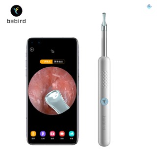 Bebird R1 กล้องส่องหูอัจฉริยะ ไร้สาย พร้อมกล้อง 3MP HD 4.5 มม. ช้อน PC ไฟ LED ความแม่นยําสูง พร้อมเครื่องมือกําจัดขี้หู