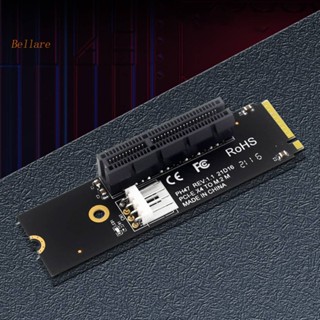 {พร้อมส่ง} Ngff M.2 เป็น PCI-E 4X การ์ดรีดเดอร์ แปลงฮาร์ดไดรฟ์ บรรจุภัณฑ์ [Bellare.th]