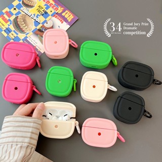 เคสหูฟัง ทรงกลม กันกระแทก พร้อมพวงกุญแจ สําหรับ AirPod Pro 1 2 AirPods 2 3