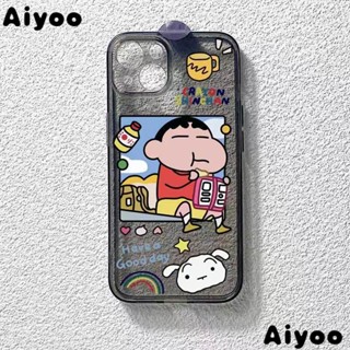 เคสโทรศัพท์มือถือ ซิลิโคน กันกระแทก ลายการ์ตูนชินจัง สําหรับ Apple Iphone pro✅ใหม่ เคสโทรศัพท์มือถือแบบนิ่ม ใส สไตล์แอปเปิ้ล สําหรับ iPhone xsmax 13 1412 87 NDXY