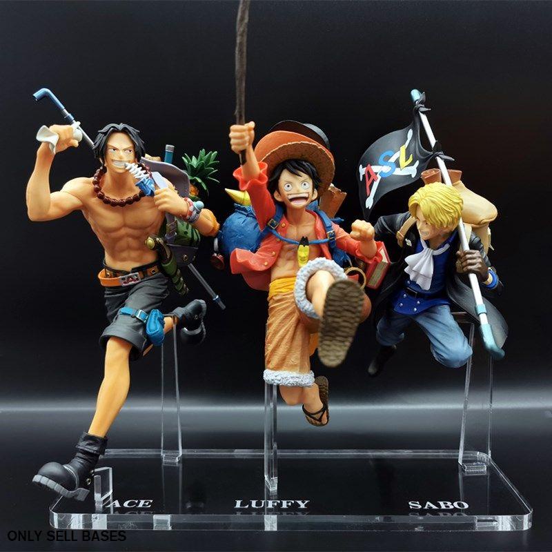 ฟิกเกอร์อะคริลิคใส One Piece Running Three Brothers LUFFY ACE SABO