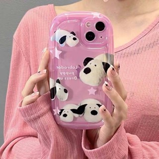 เคสโทรศัพท์มือถือ ลายตุ๊กตาลูกสุนัข สําหรับ iPhone 12 13 11 14 Pro Max 14 Plus Xr Xs X KSYG