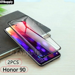 ฟิล์มกระจกนิรภัยกันรอยหน้าจอ สําหรับ Honor 90 Pro Honor90 Pro 2 ชิ้น