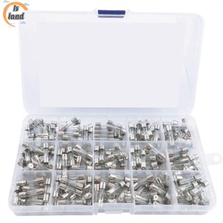 【IS】ฟิวส์ 5x20 มม. 300 ชิ้น พร้อมกล่อง 250v 0.1a-20a 15 ประเภท