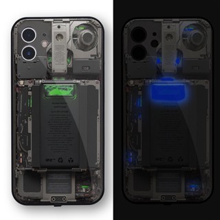 เคสกระจกนิรภัย ลาย Cyberpunk สําหรับ IPhone 7 8 Plus X Xs XR 11 12 13 14 Pro Max SE 2 3