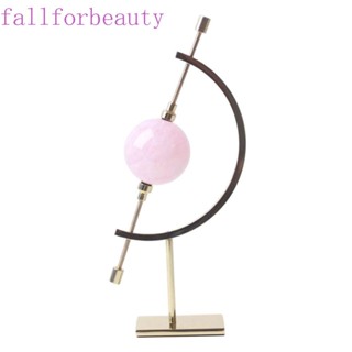 FALLFORBEAUTY ฐานลูกบอลแก้วคริสตัล รูปลูกโลก สีทอง สําหรับตกแต่ง