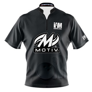 Motiv DS เสื้อโปโล แขนสั้น พิมพ์ลายโบว์ลิ่ง 2157-MT 3D