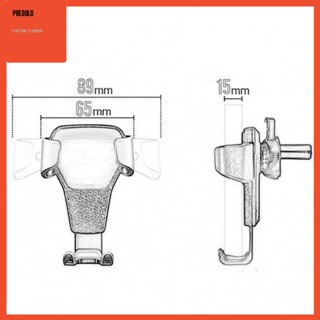 [Predolo] ขาตั้งโทรศัพท์มือถือ กันลื่น ติดตั้งง่าย สําหรับติดรถยนต์