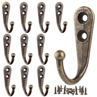 【VARSTR】Vintage Door Hooks Zinc Alloy Construction Available in Various Colors