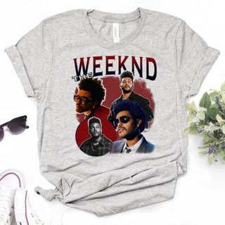 เสื้อยืด พิมพ์ลายการ์ตูนอนิเมะ the Weeknd แฟชั่นฤดูร้อน สําหรับผู้หญิง 2000s