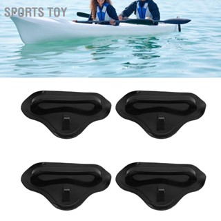 Sports Toy 4 PCS Inflatable เรือจับ PVC Ergonomic Triangle เรือจับสำหรับเรือยางเรือคายัคเรือเป่าลม