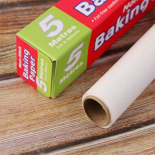 กระดาษไขรองอบกล่องแดง Baking Paper กว้าง 30cm ยาว 5เมตร, 10เมตร, 20เมตร