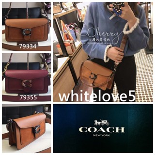 Shoulder Bag 26 F79334 F79355 แท้ หนังแท้ ผู้หญิง กระเป๋าถือ COAC H กระเป๋าสะพายข้าง