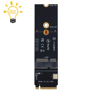 อะแดปเตอร์ไร้สาย M.2 A+E Key Slot เป็น M.2 M Key Wifi บลูทูธ สําหรับ AX200 9260 Bcm94352Z Card NVMe PCI Express SSD Port